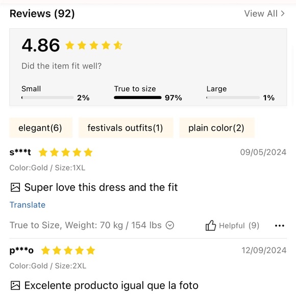 SHEIN Privé Plus Size Women's Short Sleeve Party dress - Picture 6 of 6